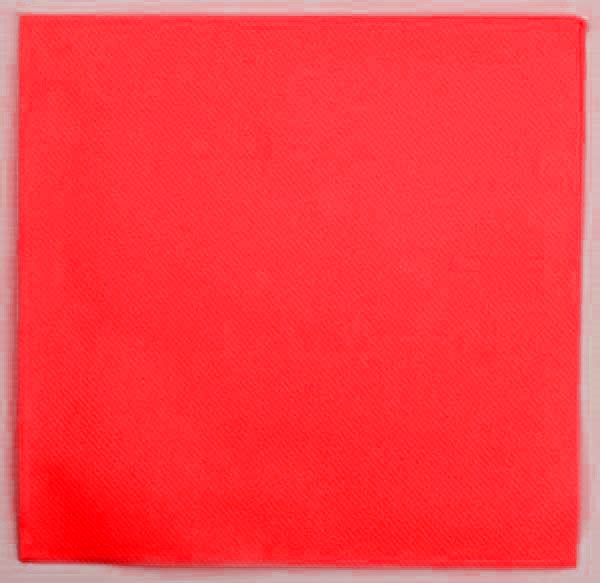 Napkin 40cm Pop In Fold Fabric Style Red