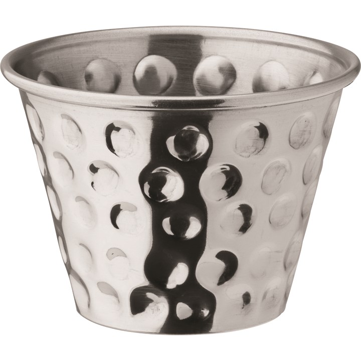 Ramekin Hammered S/S 2.5oz 5cl