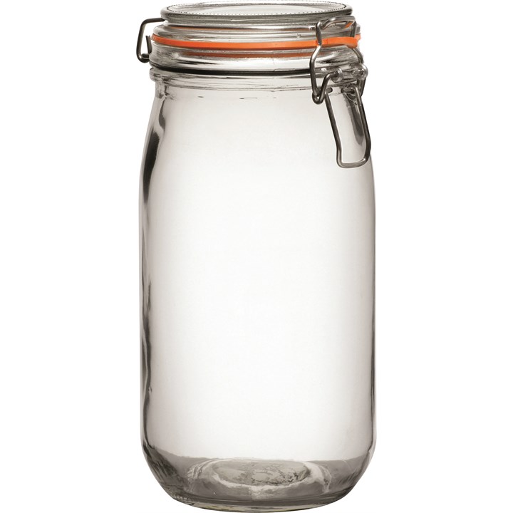 Storage Preserving Jar 1.5L With Lid Seal