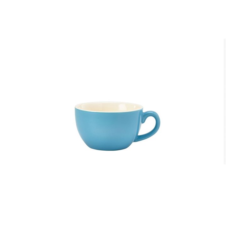 Royal Genware Bowl Shaped Cup 25cl Blue