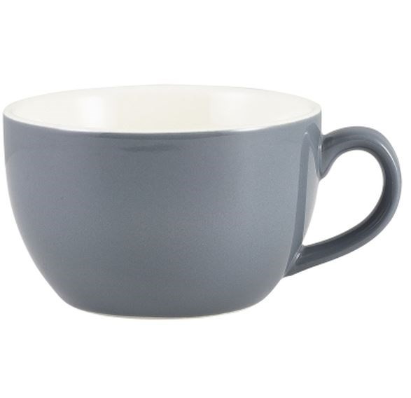 Royal Genware Bowl Shaped Cup 25cl Grey