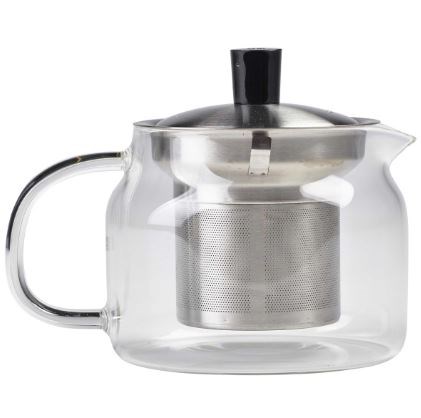 Glass Teapot with Infuser 47cl/16.5oz