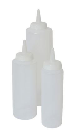 Squeeze Bottle 12oz 35cl Clear
