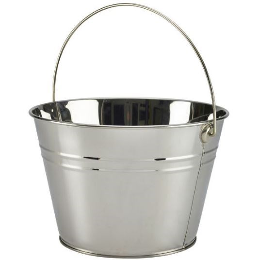 Bucket Serving Stainless Steel 25cm