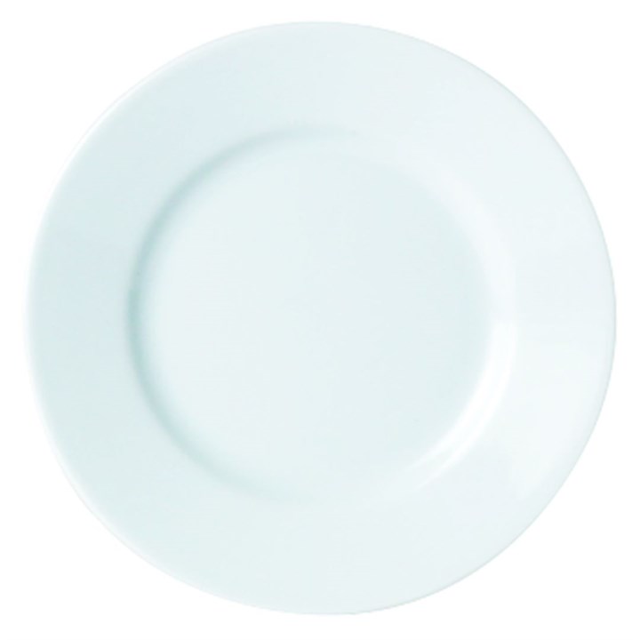 Classic 17cm 6.5in  Round Rimmed Plate