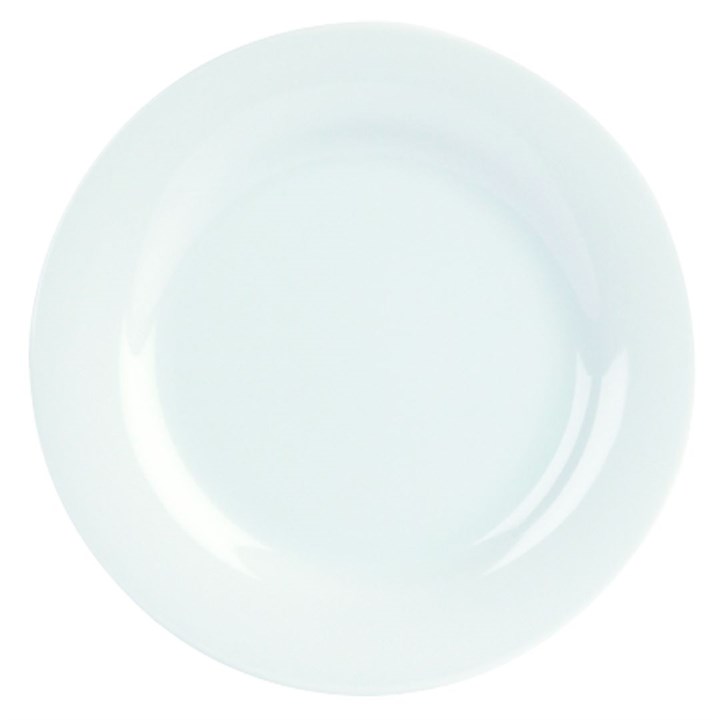 Plate Wide Rim Banquet 17cm 6.5in