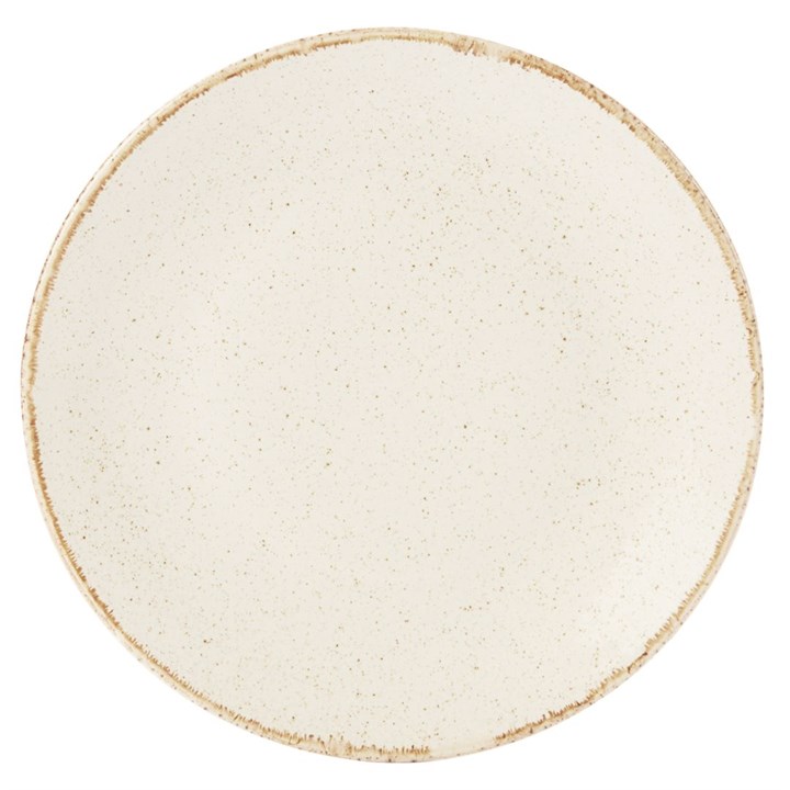 Plate Coupe Oatmeal 30cm 12in