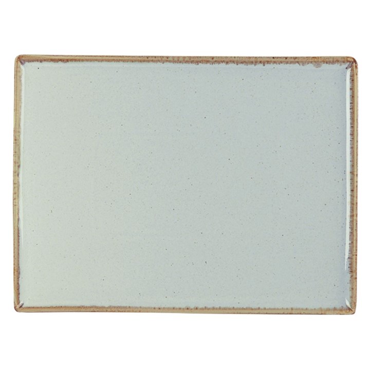 Rectangular Platter Stone China 27x20cm