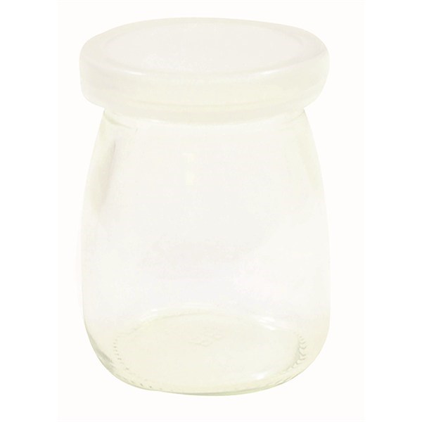 Single Serve Glass Jar With Lid 120ml