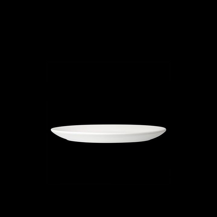 Plate Oval Coupe White China 20.25cm 8in