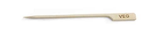 Pick Bamboo Paddle VEG 11.5cm