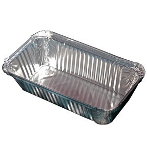 Takeaway Foil Container 18.5x9.5x5cm 432960