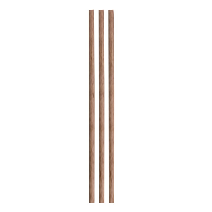 Straw Cocktail Natural Bamboo 12cm 3mm