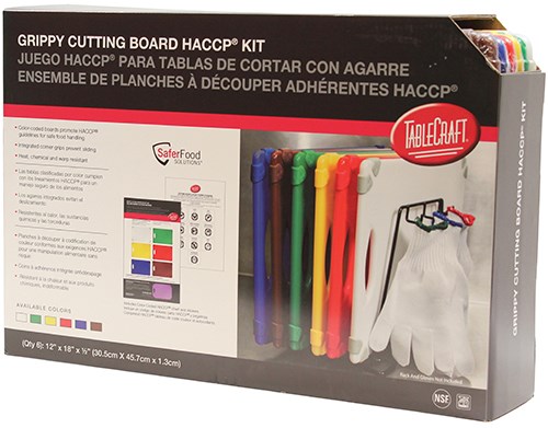 Grippy Cutting Board Kit - 6 colours 30.5x45x1.5cm