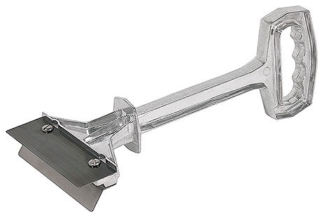 Griddle Scrapper Alum Steel Guard Blade 37cm