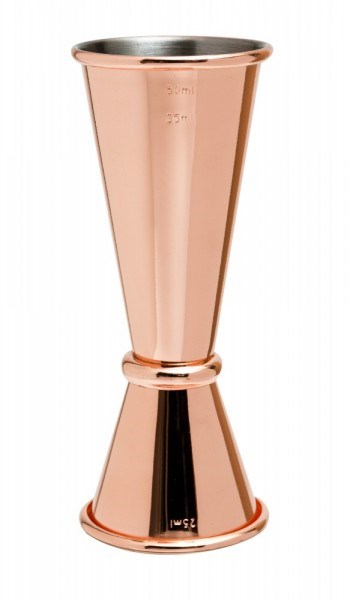 Jigger Copper Plated Tall 25/35/50ml