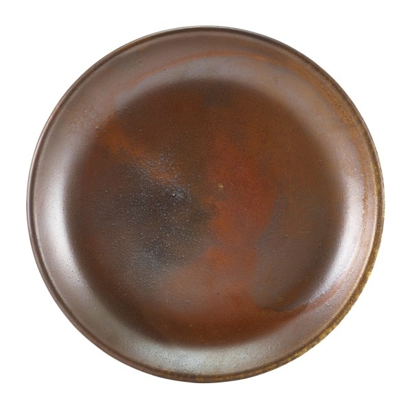 Plate Coupe Terra Rustic Copper 19cm