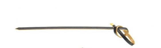 Pick Noshi Gushi Musubi Black 3.5in 9cm
