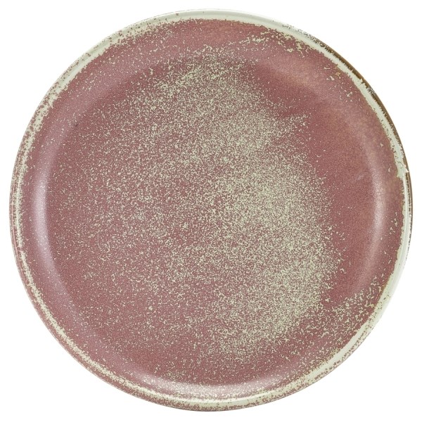 Terra Porcelain Rose Coupe Plate 24cm