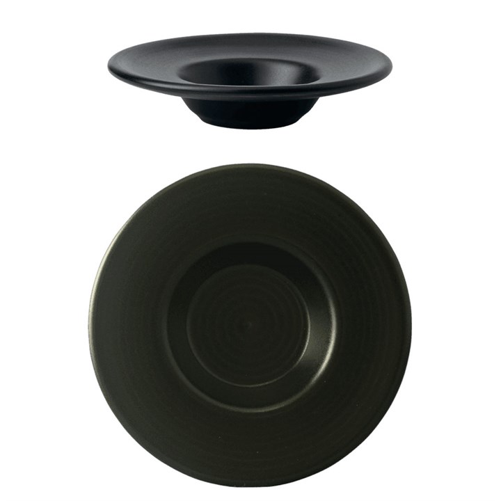 Saucer Round Black Jet 10.9cm for 438388