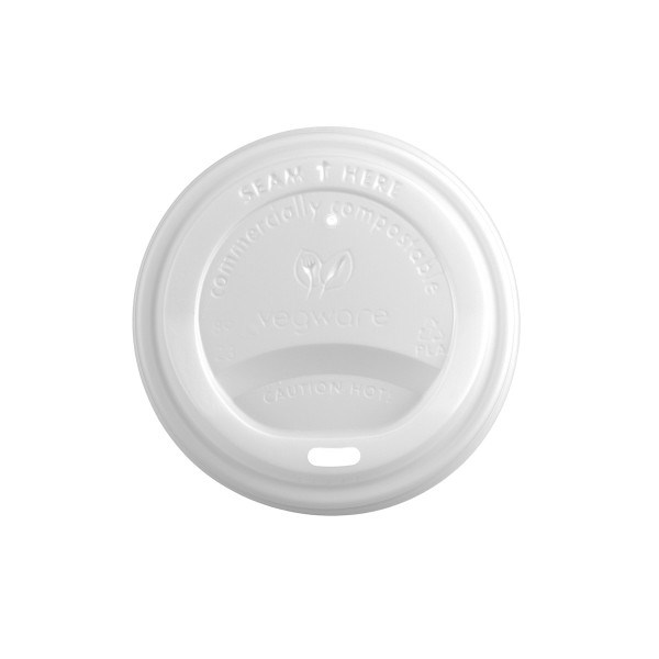 Lid Sip White Bio for 435215 Hot Cup