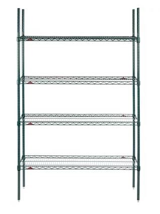 Steel Storage Rack Kit - 4 Shelves 188 x 91 x 36cm