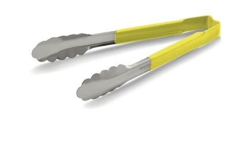 Tongs S/S Vollrath Kool Touch Yellow 31cm