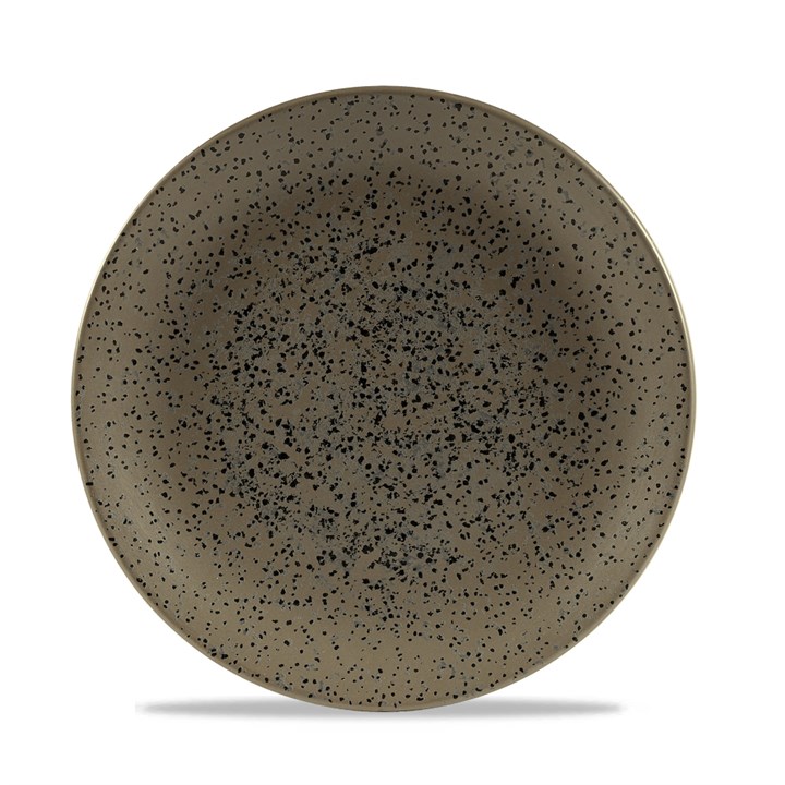 Plate Coupe Round Flint Grey 20.5cm
