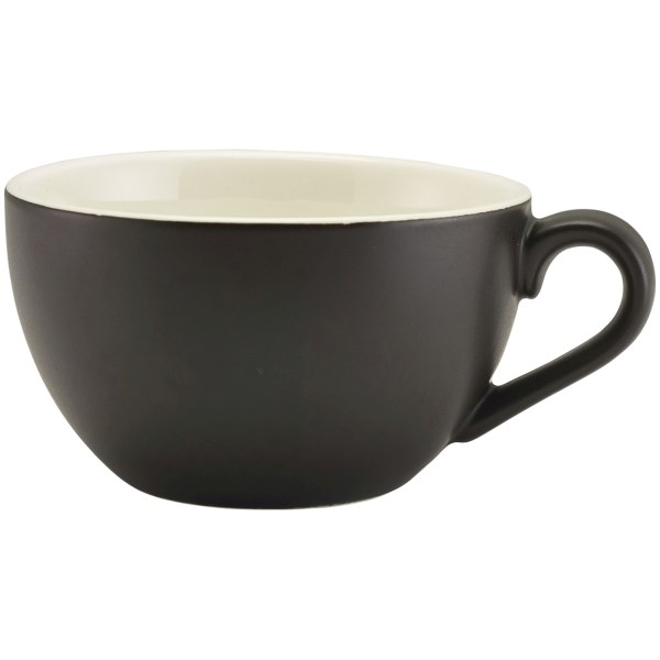 Bowl Cup Royal Genware 17.5cl  Matt Black