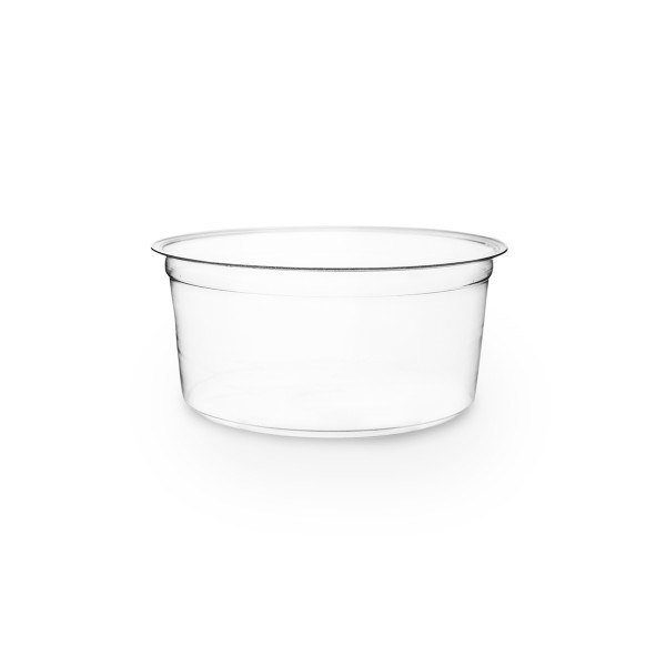 Container Round PLA Clear Deli 12oz 11.8x5.4cm