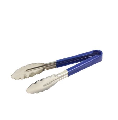 Tongs S Steel 31cm Blue Hande
