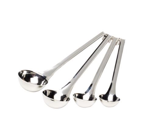 Ladle S/S Wide Neck 3.5oz Hook Handle