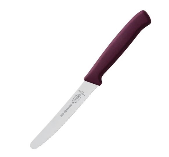 Utility Knife Serrated Purple 11cm