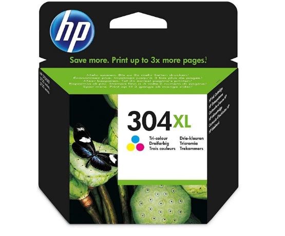 HP Printer Cartridge Tricolour Ink HP 304XL