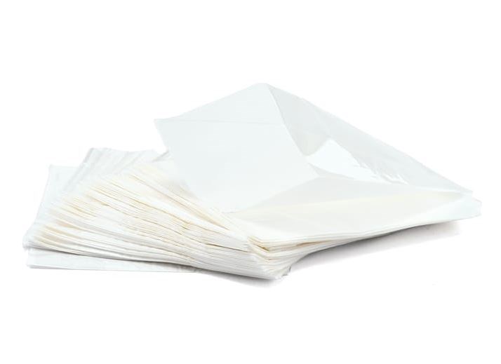 White Film Front Bag - 7x7''