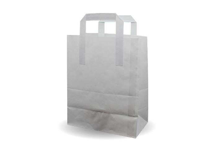 Small White SOS Bags 7 X 3.5 X 9in