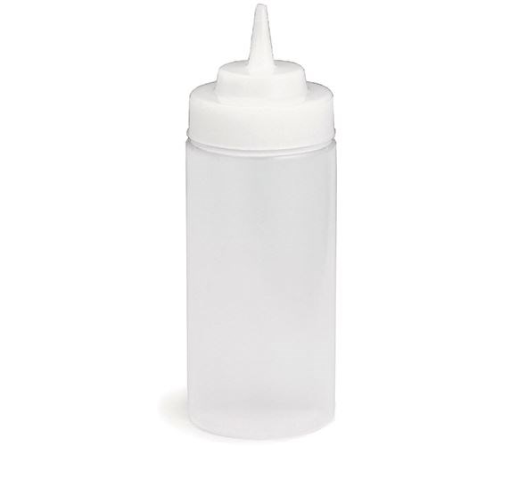 Squeeze Bottle 8oz Clear