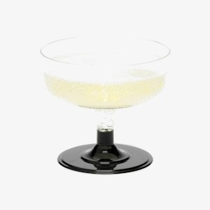 Cocktail Glass Plastic Disposbale Clear 17cl