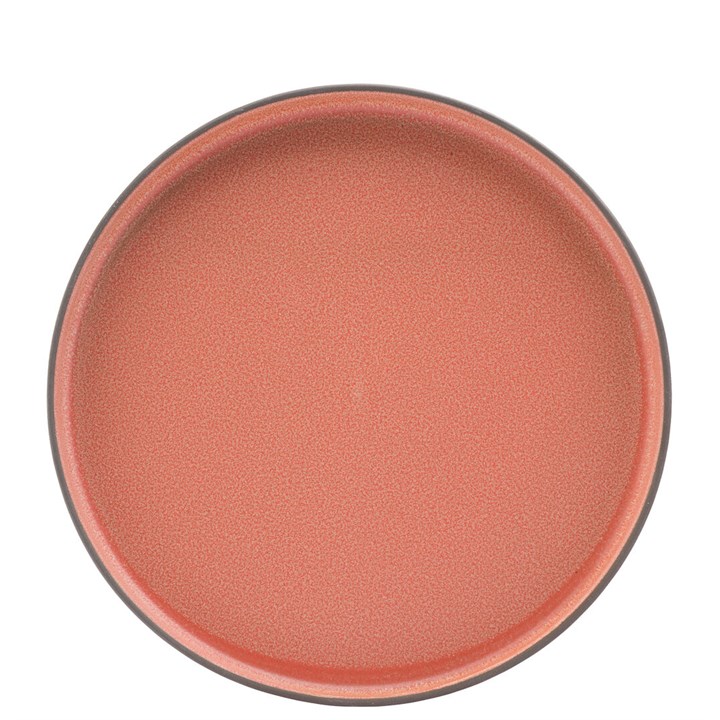 Coral Walled Plate 26cm