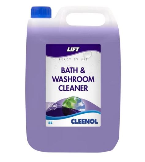 Bath and washroom cleaner