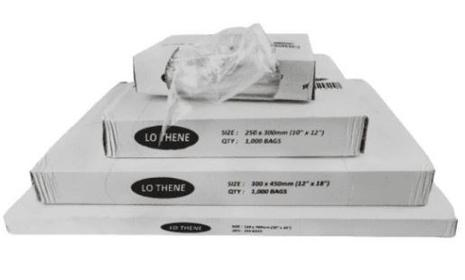 LD Clear Polybags 7x9in