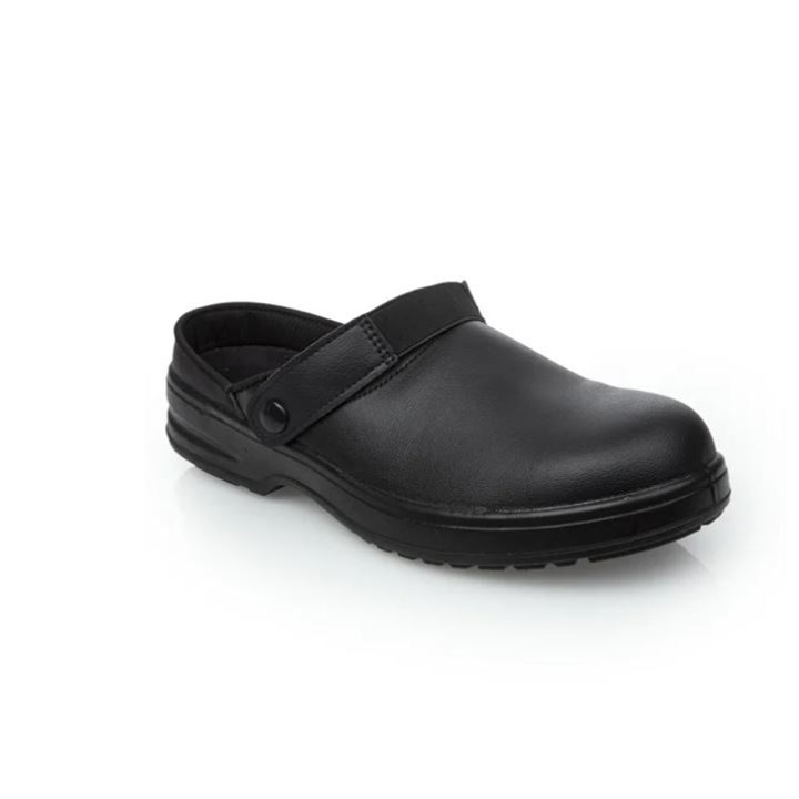 Slipbuster Lite Unisex Safety Clogs Black Size 11