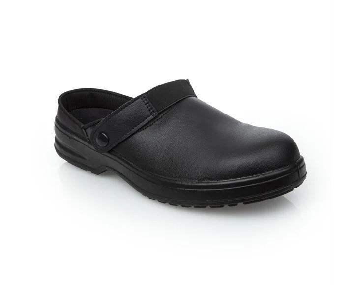 Slipbuster Lite Unisex Safety Clogs Black Size 10
