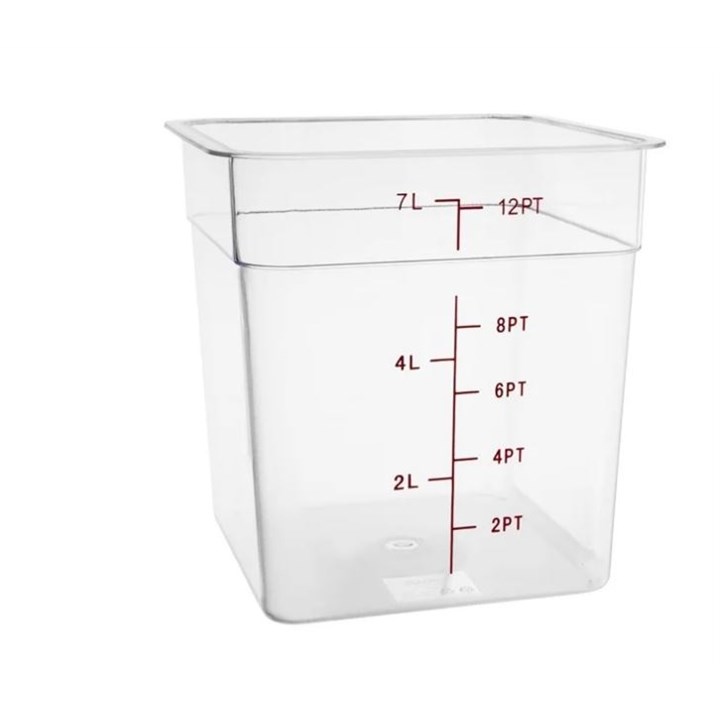 Hygiplas Polycarbonate Square Storage Container 7L