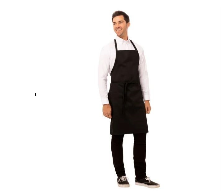 Bib Apron Black