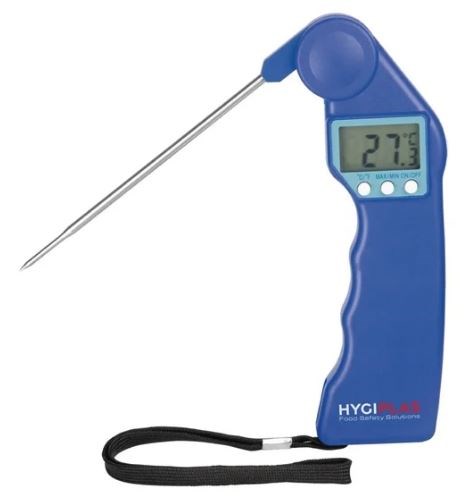Hygiplas Easytemp Colour Coded Blue Thermometer