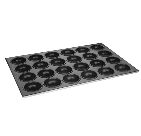 Vogue Aluminium Non-Stick Muffin Tray 24 Cup