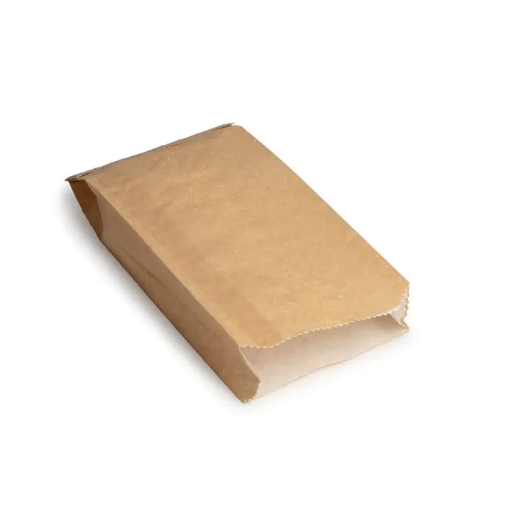 Hot & crispy chip bags brown 5inx10in
