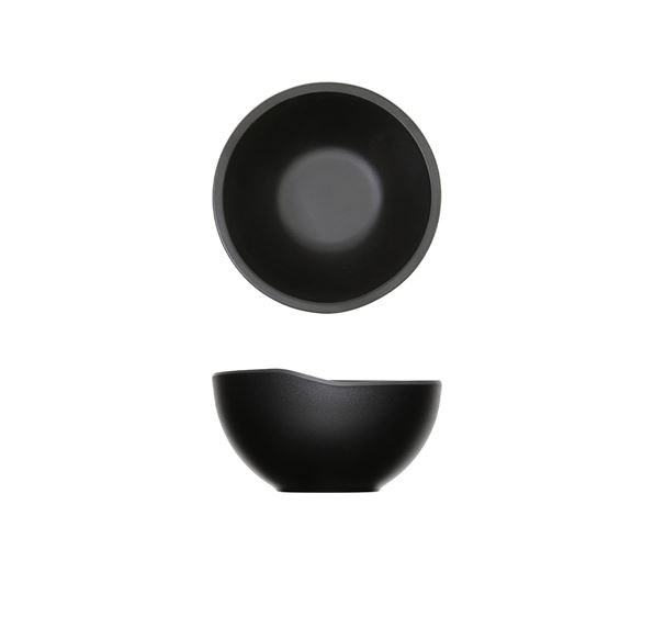 Black Copenhagen Melamine Bowl 10.8x5.6cm