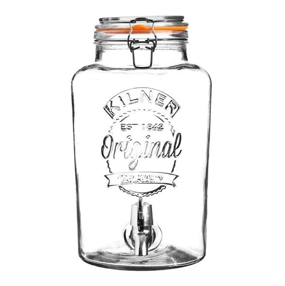 Kilner Clip Top Drinks Dispenser 5L